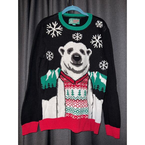 Ugly Christmas Sweater Xmas Size Medium - Picture 1 of 3